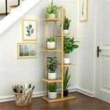 Bamboo Plant Stand