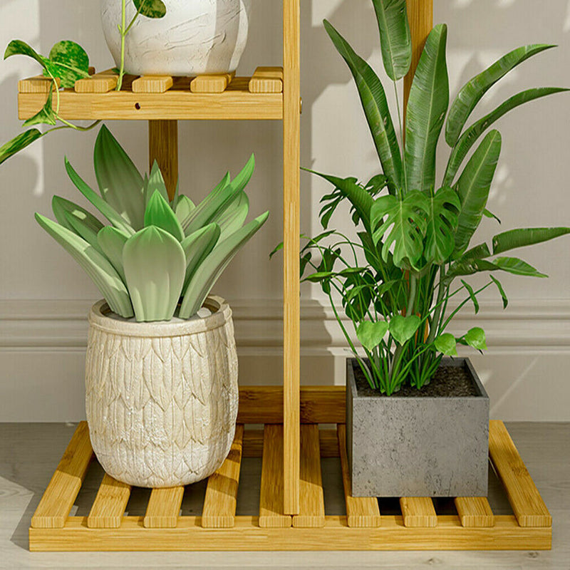 Bamboo Plant Stand